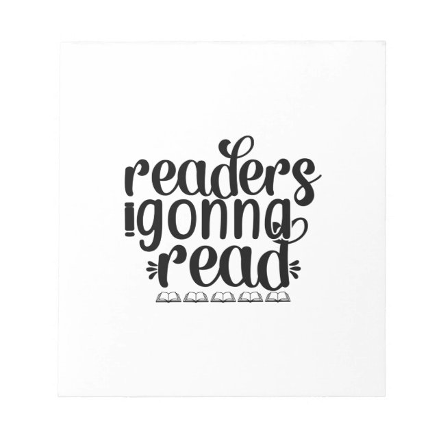 Bloc-note Reading art readers (Devant)