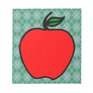 Bloc-note Red Apple School Notepad Cadeau