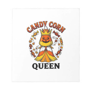 Bloc-note Reine Candy Corn Vintage Chemise Candy Halloween A