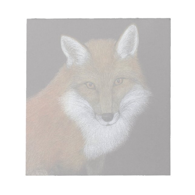 Bloc-note Renard rouge (Devant)