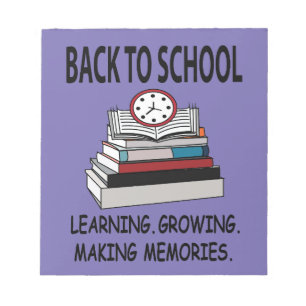 Bloc-note Retour À L'École