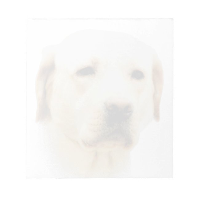 Bloc-note Retriever du Labrador (Devant)