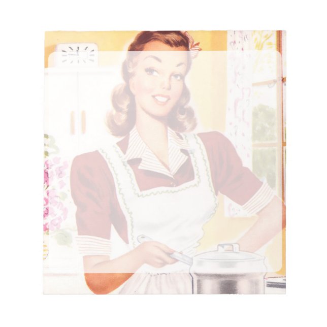 Bloc-note Retro 1950 Cook (Devant)