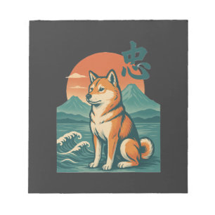 Bloc-note Rêves de Shiba au crépuscule