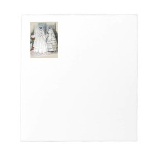Bloc-note Robe Mariage victorienne