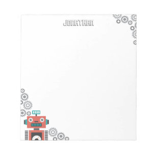 Bloc-note Robot de jouet