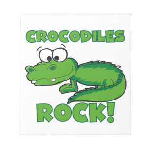Bloc-note Roche de crocodiles