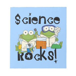 Bloc-note Roches de la Science de grenouilles
