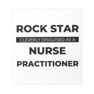 Bloc-note Rock Star Clairement Déguisé En Infirmière 2