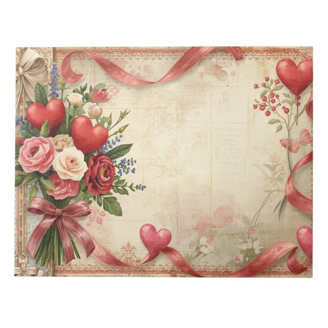 Bloc-note romantique (Devant)