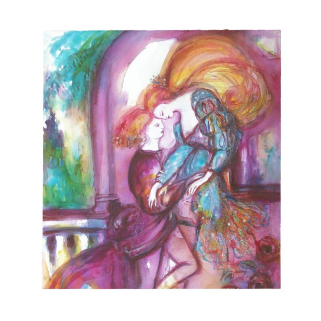 Bloc-note ROMEO ET JULIET Romantique Saint Valentin (Devant)