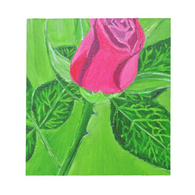 Bloc-note Rose 1a (Devant)