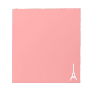 Bloc-note Rose de Tour Eiffel