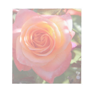 Bloc-note Rose dynamique