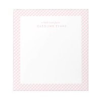 Rose en vichy doux simple personnalisé