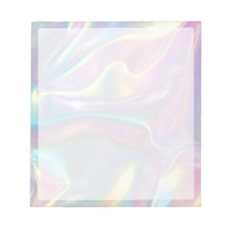 Bloc-note Rose holographique