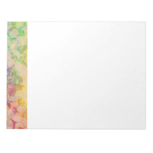 Bloc-note Roses de dentelle de Fluoro