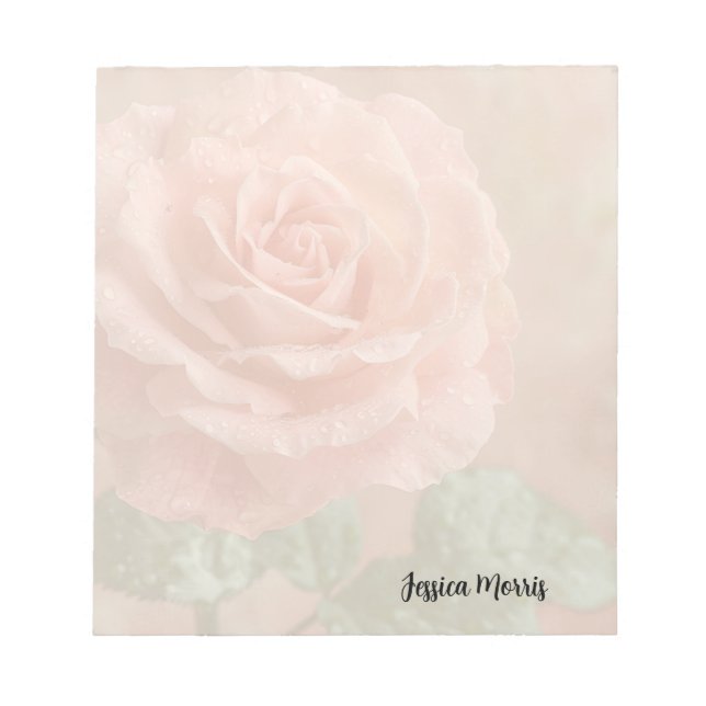 Bloc-note Roses roses (Devant)