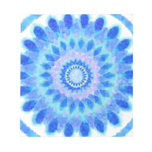 Bloc-note Roue à eau bleue (Devant)