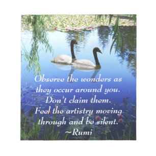 Bloc-note Rumi Les merveilles
