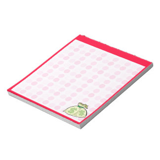 Bloc-note Sacs d'argent mignons