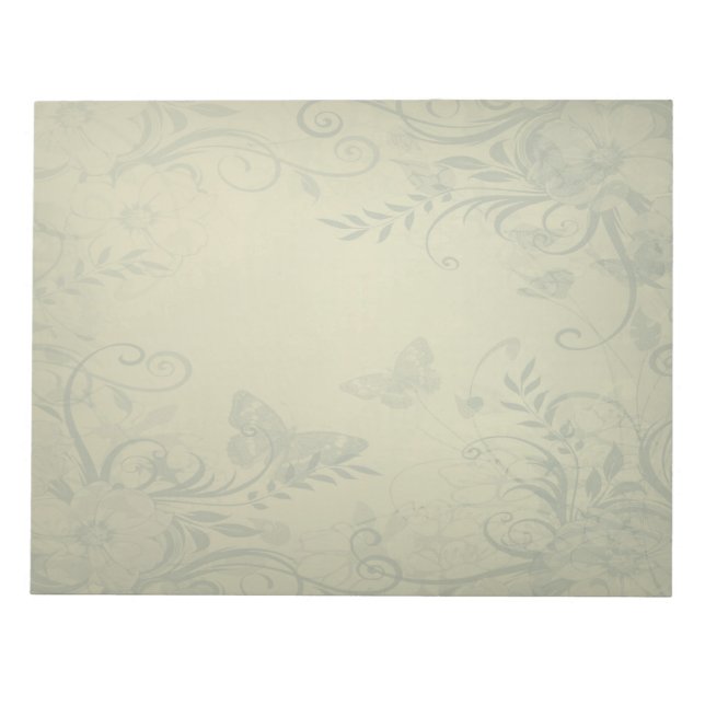 Bloc-note Sage Vert Vintage (Devant)