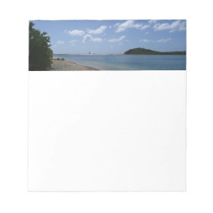 Bloc-note Sailboat à la distance de St Thomas