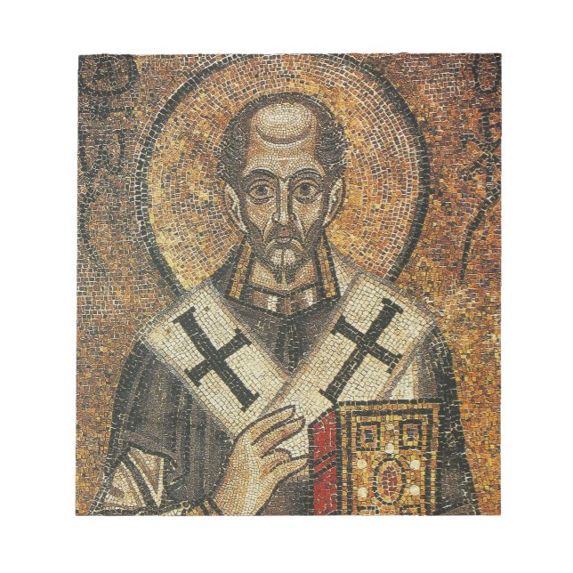 Bloc-note Saint Jean Chrysostome archevêque de Constantinopl (Devant)