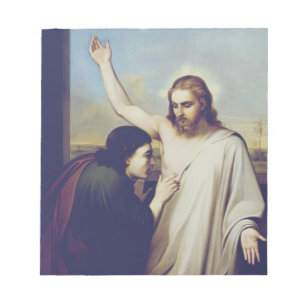 Bloc-note Saint Thomas doutant par Silvestro Lega
