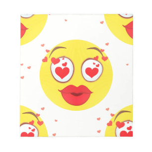 Bloc-note Saint Valentin Emoji