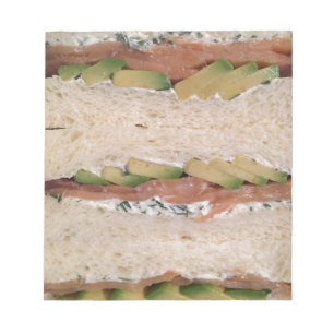 Bloc-note sandwich Avocado & Lox