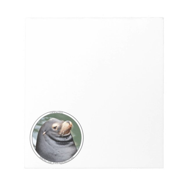 Bloc-note Sceau de désapprobation 5x6 Notes (Devant)