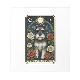 Bloc-note Schnauzer nain
