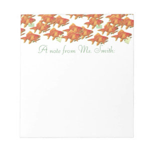 Bloc-note School Teacher