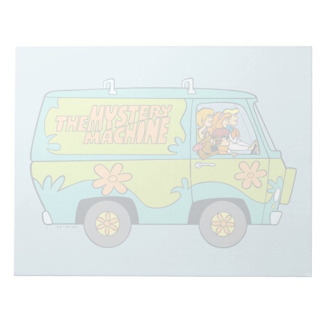 Bloc-note Scooby-Doo | La Machine Mystère (Devant)