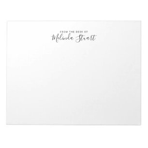 Bloc-note Script Moderne Professionnel