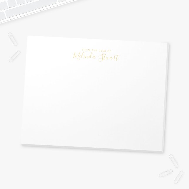 Bloc-note Script moderne professionnel (Créateur téléchargé)