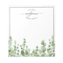 Script Monogramme vert | Depuis Le Bureau De Notep