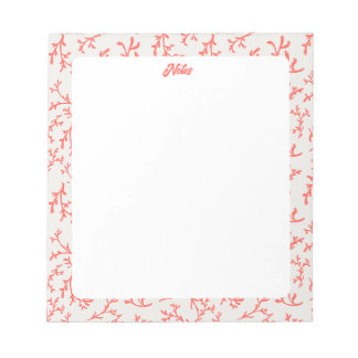 Bloc-note Sea Coral Notepad