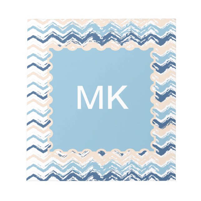 Bloc-note Seashore Scribble ZigZag (Devant)