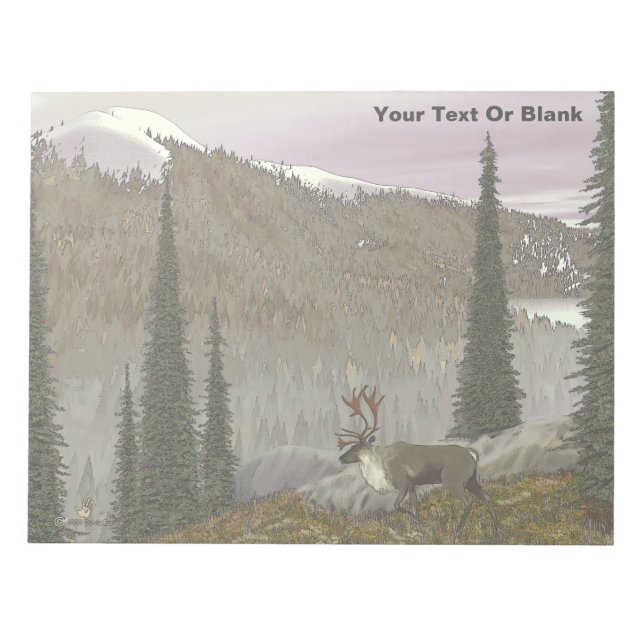 Bloc-note Selkirk Caribou (Devant)