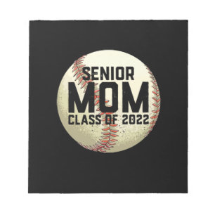 Bloc-note Senior Mom Class of 2022 Baseball Mom