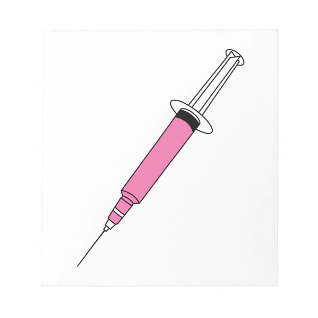 Bloc-note Seringue (Devant)