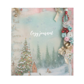 Bloc-note shabby chic dreamy mist pastel couleurs junk journ