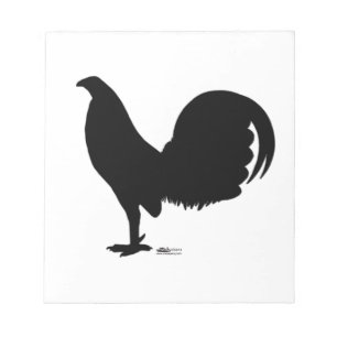 Bloc-note Silhouette du coq Gamecock