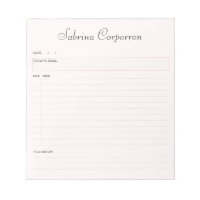 Simple Script Personnalisé Blush To Do List