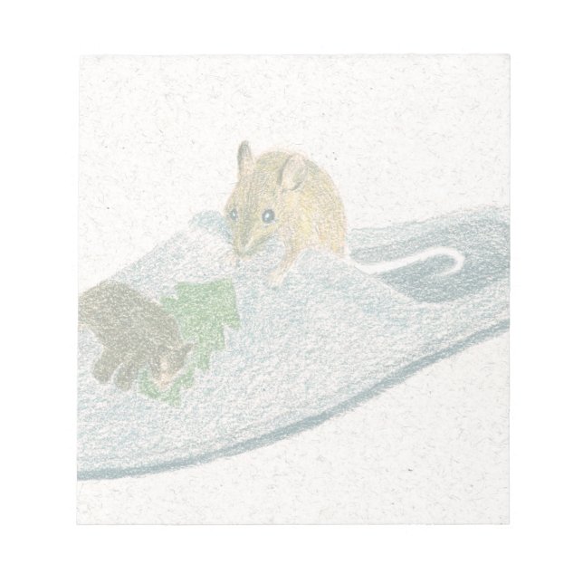 Bloc-note Slipper de souris (Devant)