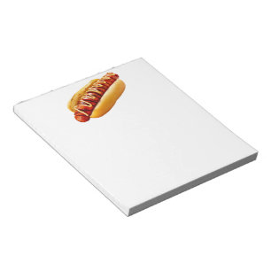 Bloc-note SlipperyJoe's hot dog ambiance estivale BBQ niché 