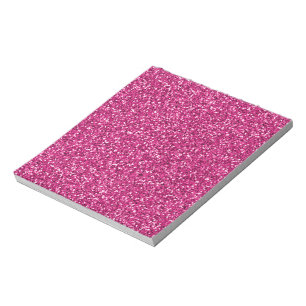 Bloc-note Smitten Pink Glitter