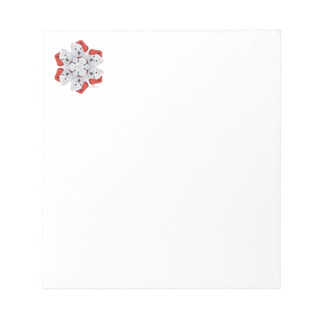 Bloc-note Snowflake de Westin (Devant)